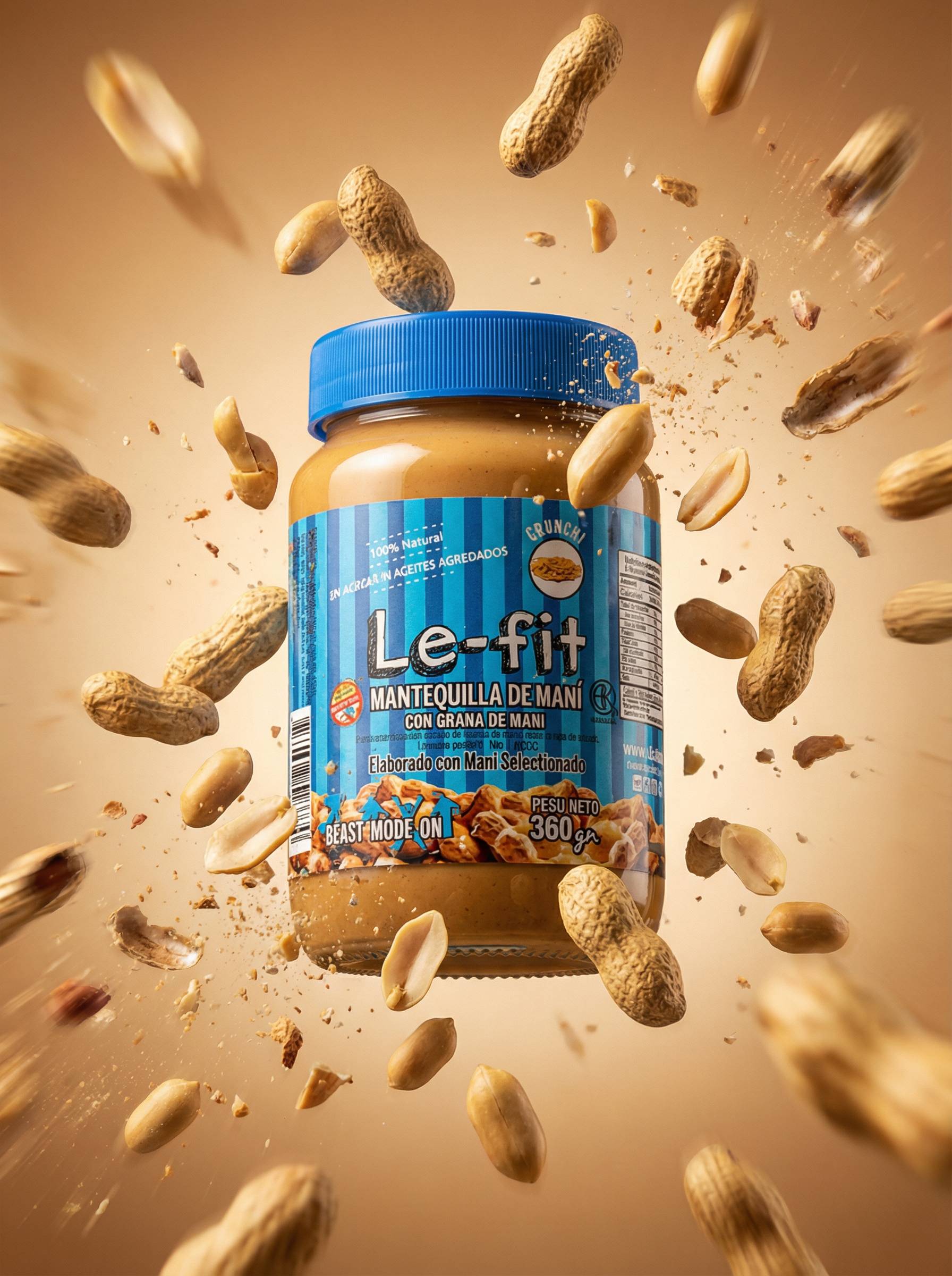 Explosión de maníes